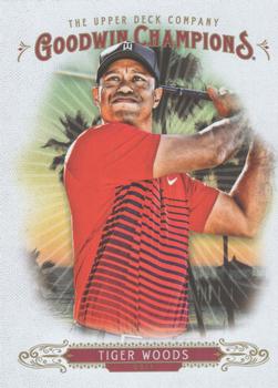 2018 Upper Deck Goodwin Champions #20 Tiger Woods Front