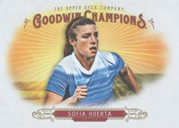 2018 Upper Deck Goodwin Champions #61 Sofia Huerta Front