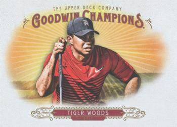 2018 Upper Deck Goodwin Champions #70 Tiger Woods Front