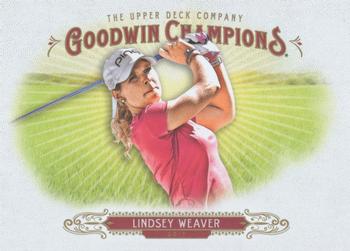 2018 Upper Deck Goodwin Champions #71 Lindsey Weaver Front