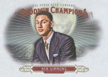 2018 Upper Deck Goodwin Champions #75 Ben Simmons Front