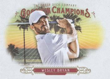 2018 Upper Deck Goodwin Champions #77 Wesley Bryan Front