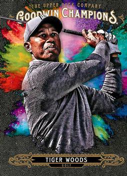 2018 Upper Deck Goodwin Champions #120 Tiger Woods Front