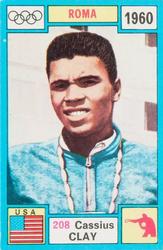 1971 Panini Olympia #208 Cassius Clay Front