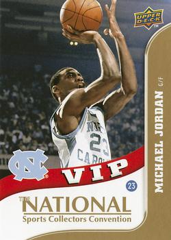 2010 Upper Deck The National Sports Convention VIP #VIP-5 Michael Jordan Front