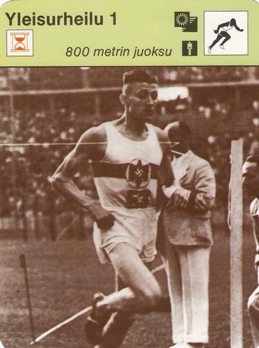 1977 Sportscaster Series 8 Finnish #08-173 800 metrin juoksu Front