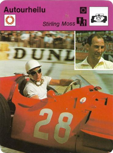 1977 Sportscaster Series 9 Finnish #09-207 Stirling Moss Front
