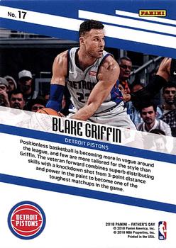 2018 Panini Father's Day #17 Blake Griffin Back