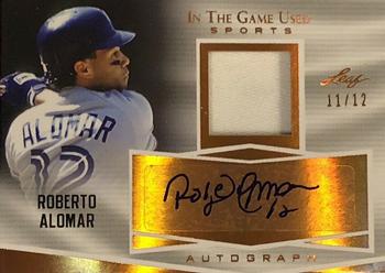 2018 Leaf In The Game Used Sports #GUA-RA1 Roberto Alomar Front