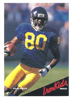1997 IronKids Bread #NNO Isaac Bruce Front