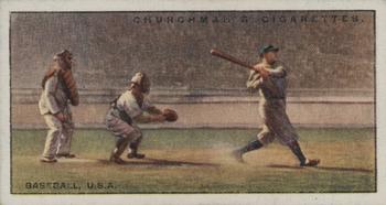 1929 Churchman's Sports & Games in Many Lands #25 Baseball, U.S.A. Front