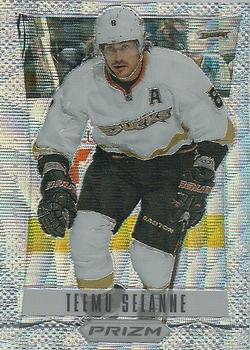 2013 Panini Father's Day - Prizm Hockey Father's Day Pulsar Parallel #1 Teemu Selanne Front