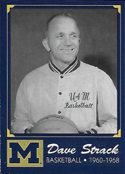 2004 TK Legacy Michigan Wolverines #CO1 Dave Strack Front