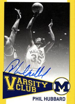 2004 TK Legacy Michigan Wolverines - Varsity Club Autographs #VC14 Phil Hubbard Front