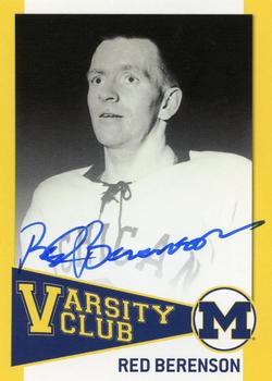2004 TK Legacy Michigan Wolverines - Varsity Club Autographs #VH4 Red Berenson Front