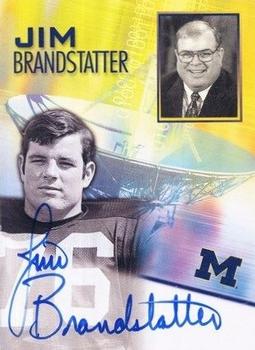 2004 TK Legacy Michigan Wolverines - Special Autographs #SP3 Jim Brandstatter Front