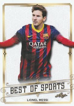 2018 Leaf Best of Sports #13 Lionel Messi Front