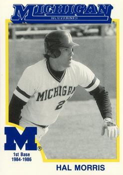 1991 College Classics Michigan Wolverines #NNO Hal Morris Front