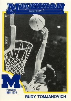 1991 College Classics Michigan Wolverines #NNO Rudy Tomjanovich Front