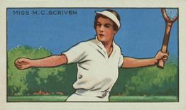 1935 Gallaher Champions 2nd Series #24 Margaret Scriven Front