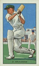 1935 Gallaher Champions 2nd Series #42 Don Bradman Front