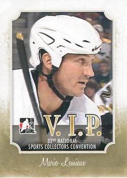 2011 In The Game National Sports Collectors Convention VIP #VIP-01 Mario Lemieux Front
