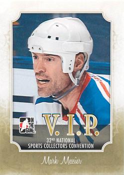 2011 In The Game National Sports Collectors Convention VIP #VIP-04 Mark Messier Front