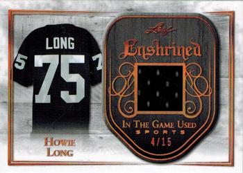 2018 Leaf In The Game Used Sports - Enshrined Relics #E-15 Howie Long Front
