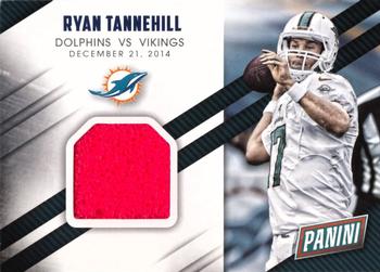 2015 Panini Father's Day - NFL Game Dated Memorabilia #17 Ryan Tannehill Front