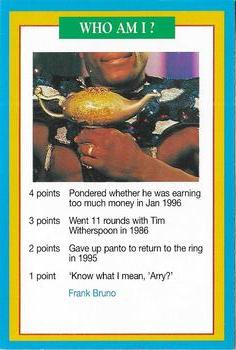 1996 BBC A Question of Sport #NNO Frank Bruno Front