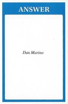 1994 BBC A Question of Sport #NNO Dan Marino Back