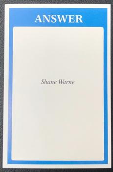 1994 BBC A Question of Sport #NNO Shane Warne Back