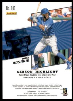 2018 Panini National Convention #108 Amed Rosario Back