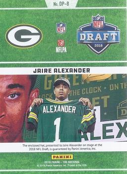 2018 Panini National Convention - The Future is Now #DP-8 Jaire Alexander Back