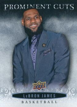 2018 Upper Deck National Convention Prominent Cuts #PC-2 LeBron James Front
