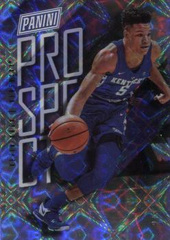 2018 Panini National Convention - NBA Prospects Galactic Windows #P14 Kevin Knox Front