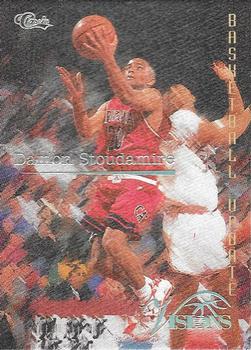 1996 Classic Visions Signings Update #U104 Damon Stoudamire Front