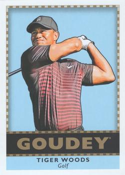 2018 Upper Deck Goodwin Champions - Goudey #G10 Tiger Woods Front