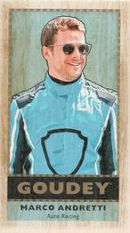 2018 Upper Deck Goodwin Champions - Goudey Minis Wood Lumberjack #G17 Marco Andretti Front