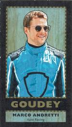 2018 Upper Deck Goodwin Champions - Goudey Minis Black Wood Lumberjack #G17 Marco Andretti Front