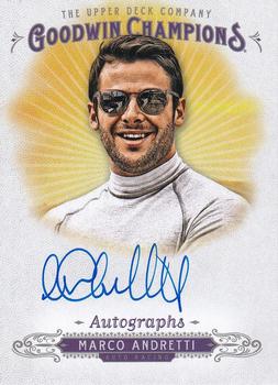 2018 Upper Deck Goodwin Champions - Autographs #A-MA Marco Andretti Front