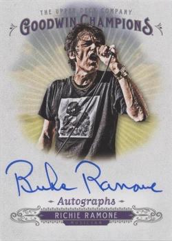 2018 Upper Deck Goodwin Champions - Autographs #A-RR Richie Ramone Front