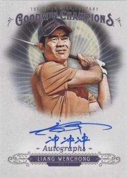 2018 Upper Deck Goodwin Champions - Autographs #A-WE Liang Wenchong Front
