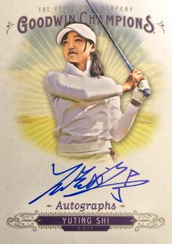 2018 Upper Deck Goodwin Champions - Autographs #A-YS Yuting Shi Front