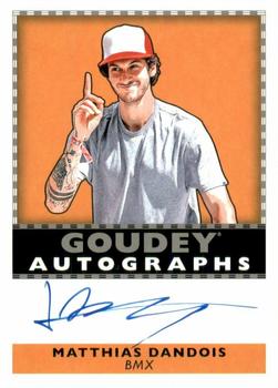 2018 Upper Deck Goodwin Champions - Goudey Autographs #GA-DA Matthias Dandois Front