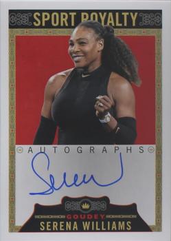 2018 Upper Deck Goodwin Champions - Goudey Sport Royalty Autographs #SRA-SW Serena Williams Front