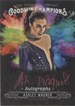2018 Upper Deck Goodwin Champions - Splash of Color Autographs #SCA-AW Ashley Wagner Front