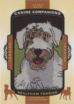 2018 Upper Deck Goodwin Champions - Canine Companions Manufactured Patch #CC132 Sealyham Terrier Front