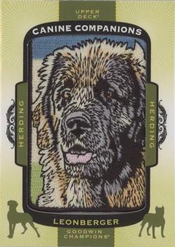 2018 Upper Deck Goodwin Champions - Canine Companions Manufactured Patch #CC173 Leonberger Front