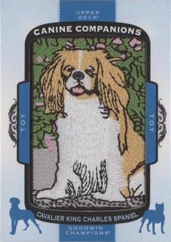 2018 Upper Deck Goodwin Champions - Canine Companions Manufactured Patch #CC192 Cavalier King Charles Spaniel Front